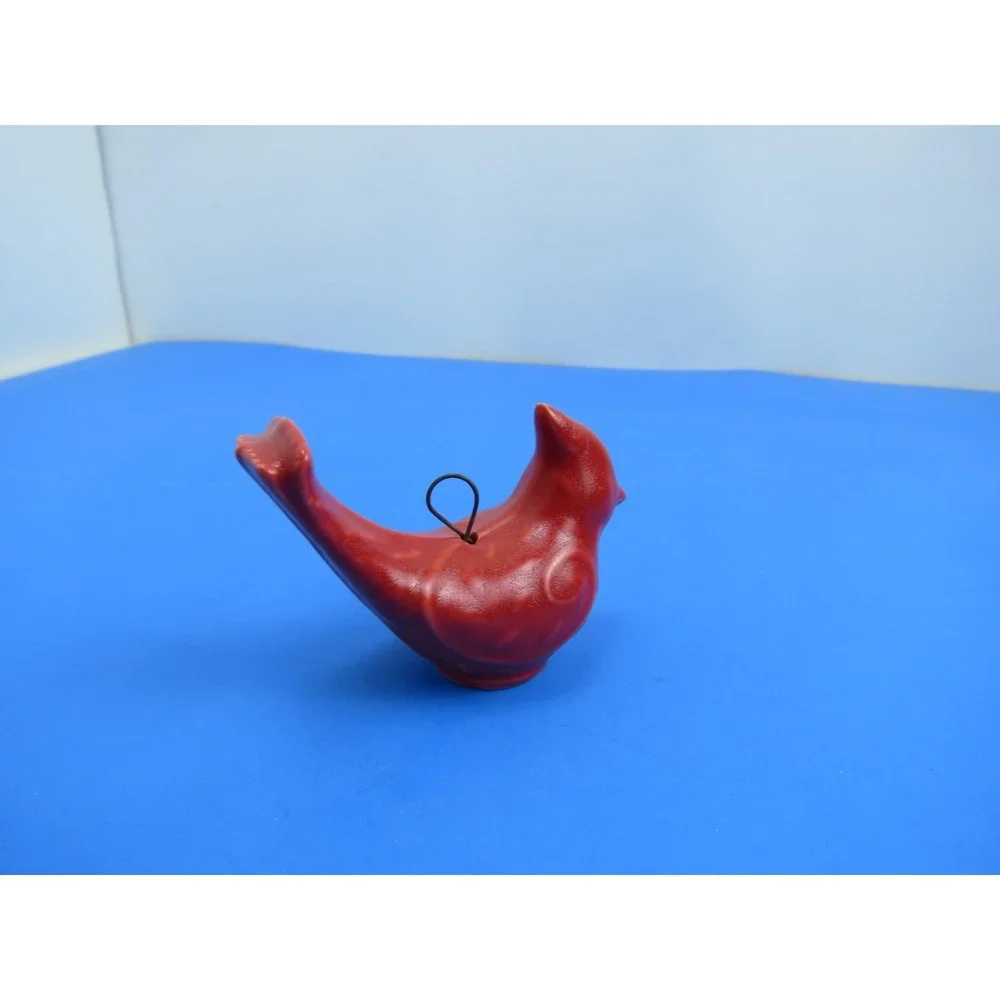 Rookwood Pottery 10071 Red Cardinal Christmas Ornament 2013